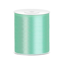 Stuha mint saténová 10 cm